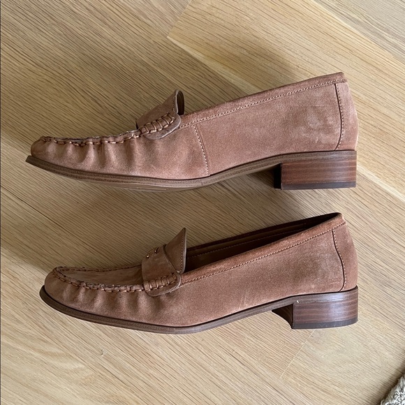 Women’s Vince Camuto Brown Colin Loafers - Picture 2 of 6